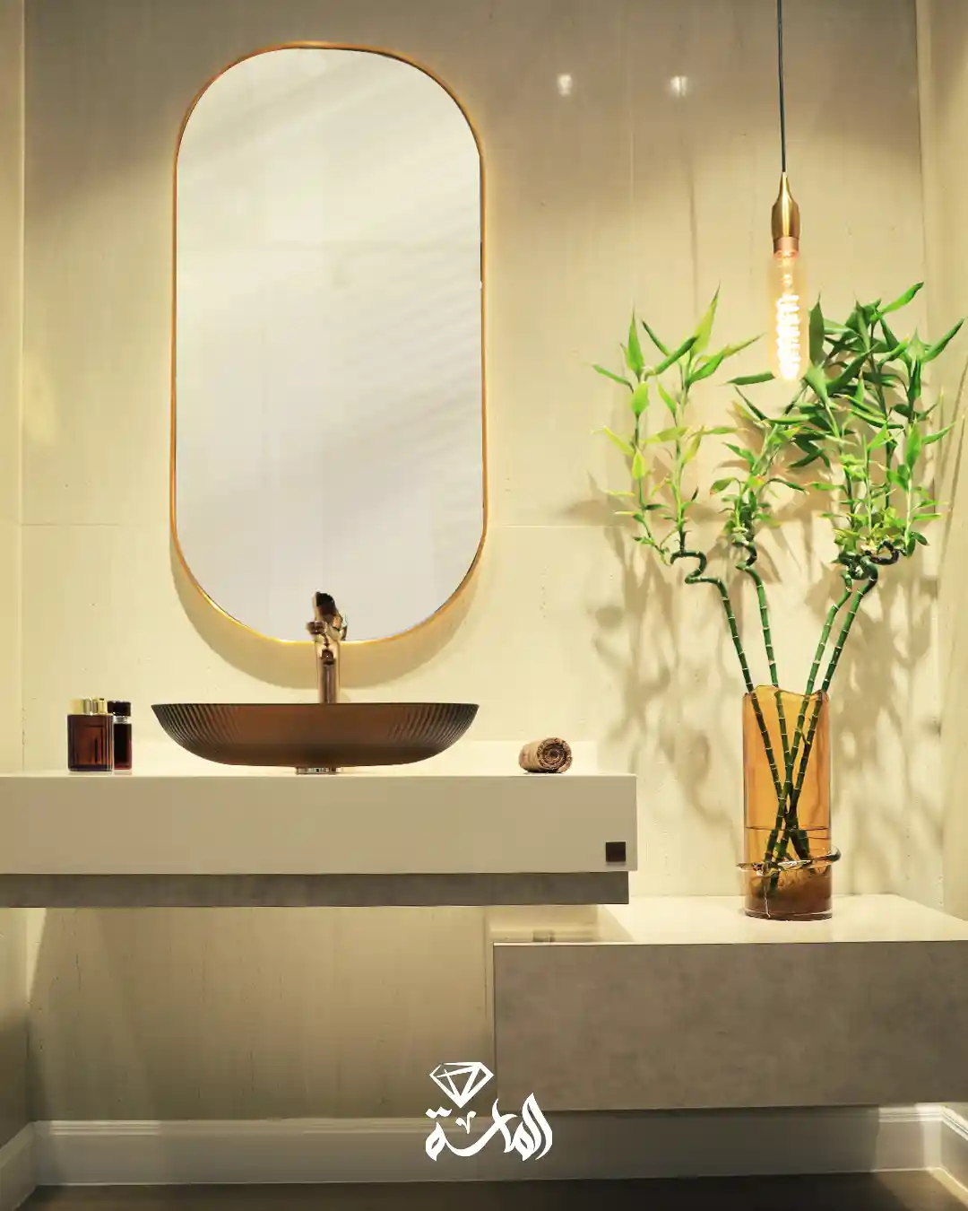 أسطح رخام حسب الطلب - مغاسل رخام صناعي وطبيعي